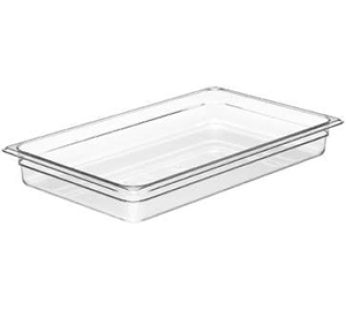 INSERT FULL POLYCARB 65mm (CLEAR) CAMBRO