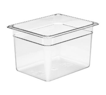 INSERT HALF POLYCARB 150mm – (CLEAR) CAMBRO