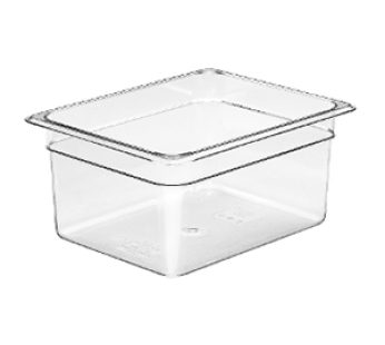 INSERT HALF POLYCARB 150mm – (CLEAR) CAMBRO