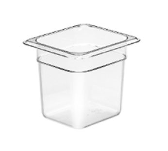 INSERT SIXTH POLYCARB 150mm -(CLEAR) CAMBRO