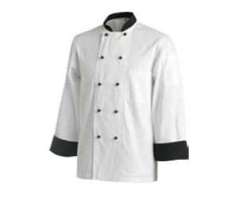 CHEFS JACKET CONTRAST LONG – SMALL *32-34