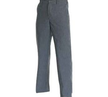 CHEFS TROUSERS BLUE CHECK – SMALL *30-32