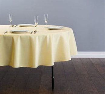 TABLE CLOTH CHEFEQUIP 2300 – WHITE – ROUND