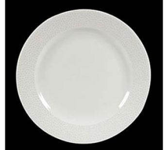 CHURCHILL ISLA WHITE PLATE FOOTED 23.4CM