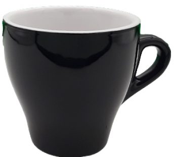 FORTIS CAPPUCINO CUP BLACK 28CL