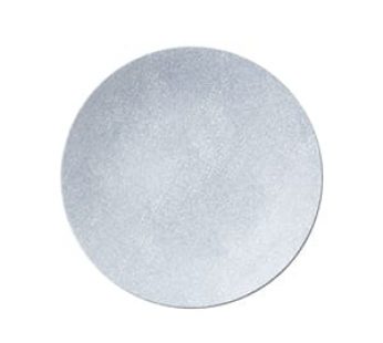 GREY WEB ROUND COUPE PLATE 19CM