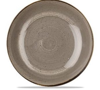 CHURCHILL PEPPERCORN GREY LARGE COUPE BOWL 31CM