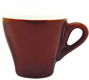 FORTIS CAPPUCCINO CUP BROWN 28CL