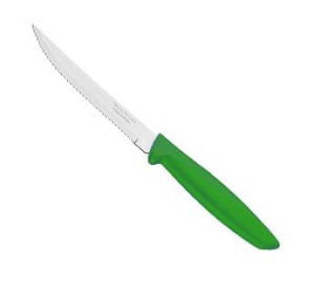 PARING KNIFE 130 mm GREEN SERRATED TRAMONTINA