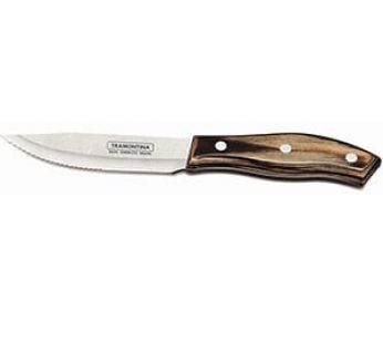 STEAK KNIFE JUMBO FULL P/WOOD TRAM DARKWOOD