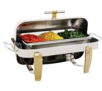 CHAFING DISH RECTANGULAR – ROLLTOP – DELUXE