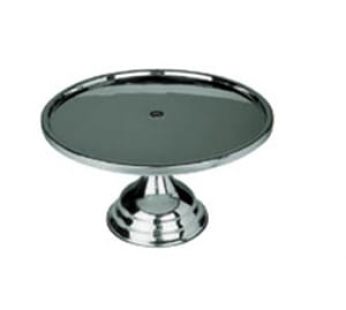 CAKE STAND STAINLESS STEEL – 330 x 180mm HIGH (MB)
