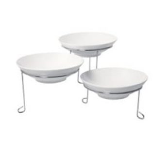 PLATE STAND ROUND TRIPLE (STAND ONLY)