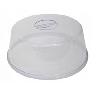 Homeries Acacia Wood Cake Stand With Clear Acrylic Dome Cover : Target