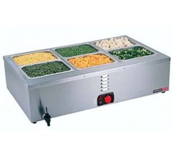 BAIN MARIE TABLE TOP 3 DIVISION ANVIL