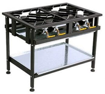 BOILING TABLE GAS 4 BURNER STAGG 904x614x830mm