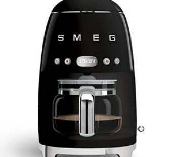 SMEG RETRO COFFEE FILTER MACHINE BLACK