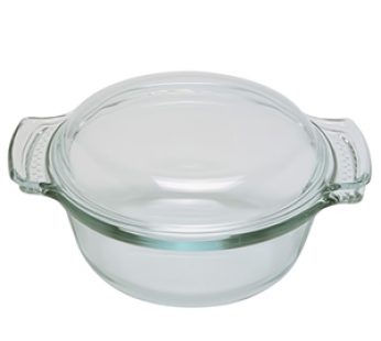 PYREX CASSEROLE ROUND WITH LID 2.1LT