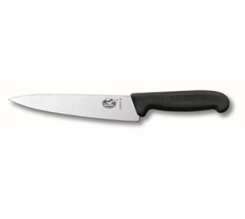 CARVING KNIFE 150mm BLACK BROAD VICTORINOX