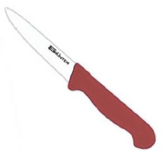 PARING KNIFE 100mm RED GRUNTER