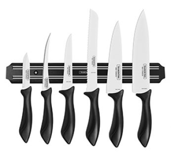COOKING KNIVES SET + MAGNETIC HOLDER 7 PC TRAMONTINA