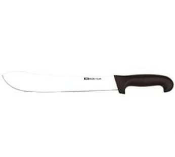 BUTCHER KNIFE 200mm BLACK GRUNTER *NETT