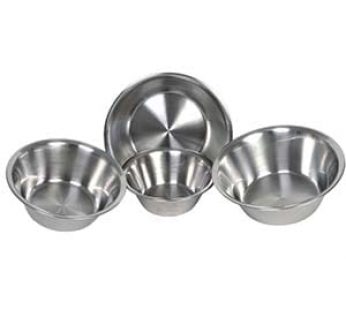 MIXING BOWL TAPERED STAINLESS STEEL – MB 3 – 320 x 120mm