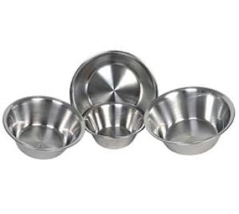 MIXING BOWL TAPERED STAINLESS STEEL – MB 5 – 380 x 130mm