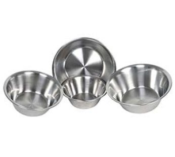 MIXING BOWL TAPERED STAINLESS STEEL– MB 6 – 480 x 175mm