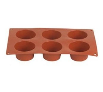 MOULD SILICONE – MUFFIN 6 CUPS – 70 x 40mm
