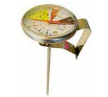 THERMOMETER COFFEE 125mm (50 to 100 DEG)