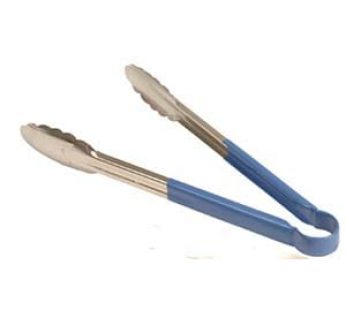 TONGS COLOURED UTILITY BLUE 300mm (FISH)