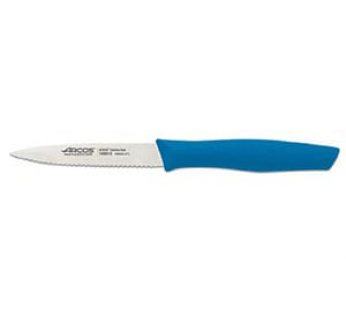 PARING KNIFE 100mm BLUE SERRATED ARCOS