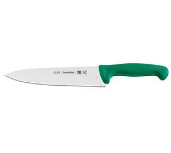 COOKS KNIFE 250MM GREEN TRAMONTINA *NETT