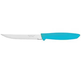 PARING KNIFE 130 mm SERRATED TURQUOISE TRAM.