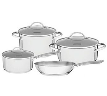 COOKWARE SET 7PC 18/10 STAINLESS STEEL TRAMONTINA
