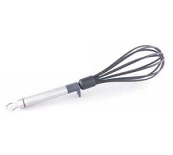 WHISK WITH HOOK NYLON STAINLESS STEEL GOURMAND LTD