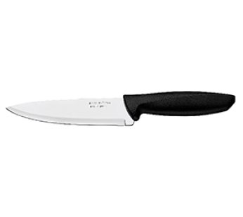 COOKS KNIFE 150 mm BLACK HANDLE PLENUS TRAMONTINA