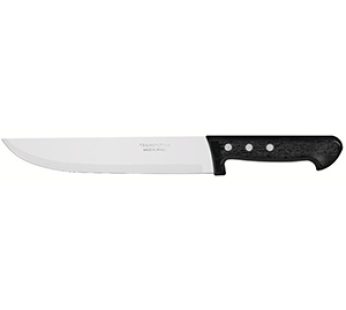 COOK’S KNIFE 200 mm PLENUS BLISTER BLACK TRAMONTINA