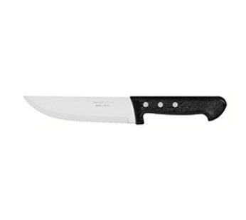 COOK’S KNIFE 150 mm PLENUS BLISTER BLACK TRAMONTINA