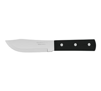 BUTCHER KNIFE 130 mm PLENUS BLISTER BLACK TRAMONTINA