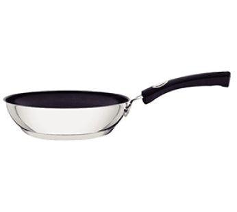 FRYING PAN NON-STICK 3-PLY+SILICONE HANDLE 24CM TRAMONTINA