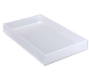 TRAY LUCITE ICE WHITE GN1/1 530x325x75