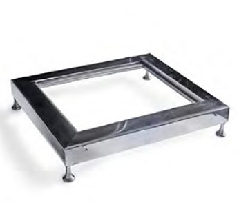 INDUCTION HOB STAND- STAINLESS STEEL (SQUARE) ELECTRO CHEF