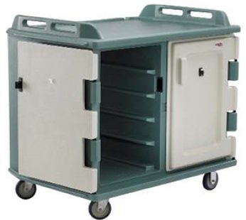DELIVERY CART 20 TRAY INSULATED SLATE BLUE CAMBRO