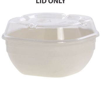 POLYCARBONATE SNAP ON LID 278ML BOWL CLEAR CAMBRO