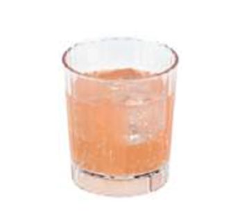 POLYCARBONATE JUICE GLASS 150ml CLEAR CAMBRO