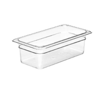 INSERT THIRD POLYCARB 100mm -(CLEAR) CAMBRO