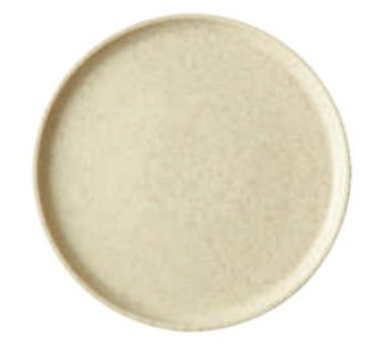LUZERNE DUNE CLAY WALLED PLATE 23.5CM