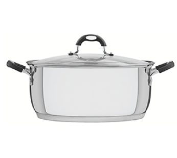 POT CASSEROLE STAINLESS STEEL WITH LID 8.9LT TRAMONTINA